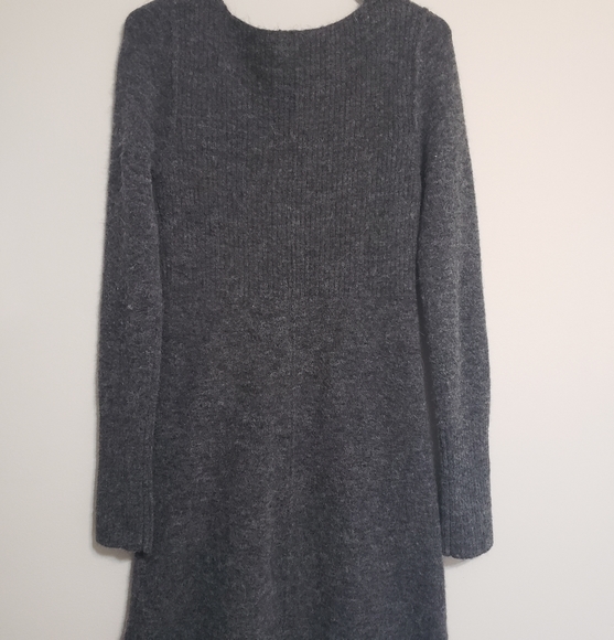 Aritzia Wilfred Free gray long sleeve sweater dress - Picture 2 of 8
